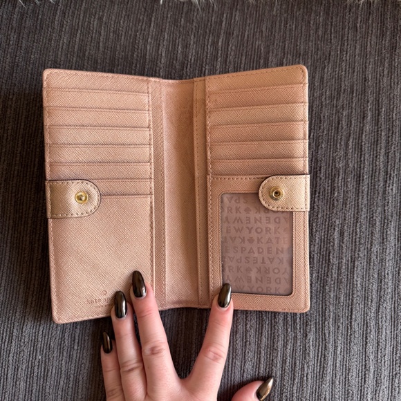Rose Gold Kate Spade Wallet - Picture 3 of 3